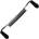 Narex Bystrice Рукан за дърво заоблен Narex Bystrice 8905 01 - 200 mm (8905 01)