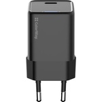 ColorWay AC зарядно устройство GaN Mini CW-CHS052PD-BK 25W PD порт PPS USB-C черно (CW-CHS052PD-BK)