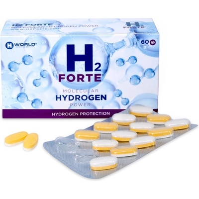 H2 Forte 60 tablet v blistru Molekulární vodík