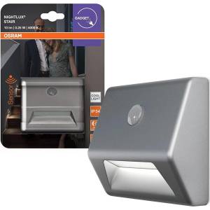 OSRAM - LED стълбищно осветително тяло със сензор NIGHTLUX LED/0, 25W/3xAAA IP54 (P225945)