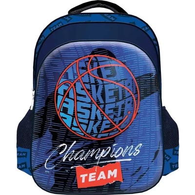 S-Cool Ученическа раница s-cool basketball, 3Д eva, с led светлини, 25 л