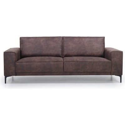 Scandic Кафяв диван от изкуствена кожа 224 см Copenhagen - Scandic (14357SN 29 CHOCOLATE)