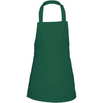 Link Kitchen Wear Detská grilovacia zástera X978 Bottle Green 50 x 60 cm