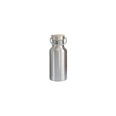 Pandoo Nerezová termoska s bambusovým viečkom 350 ml