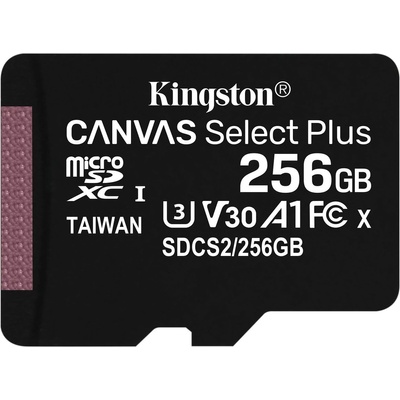 Kingston Canvas Select Plus microSDXC 256 GB SDCS2/256GBSP