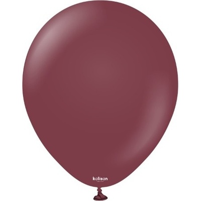 Kalisan Balloons Balonky vínové Standard Burgundy 13 cm 5"