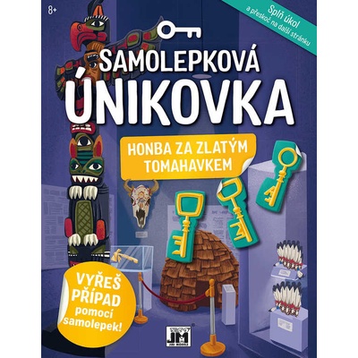JIRI MODELS Samolepková únikovka Honba za zlatým tomahavkem