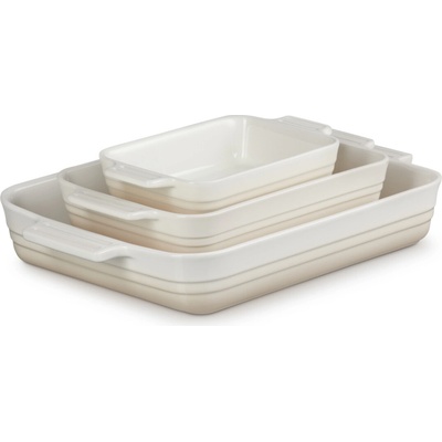 Le Creuset 79161007160080 Pečiace formy béžové 3 ks