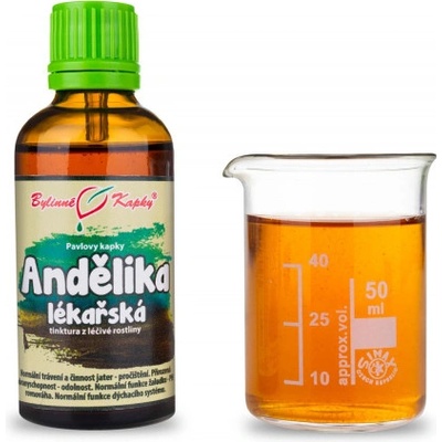 Bylinné kapky Angelika angelika dehel lekárska bylinné kvapky tinktúra 50 ml