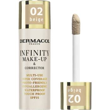 Dermacol Infinity make-up&korektor č.02 beige 20 g