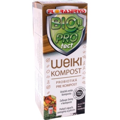 FLORASERVIS Kompost WEIKI BIO - urýchľovač kompostu 50 ml