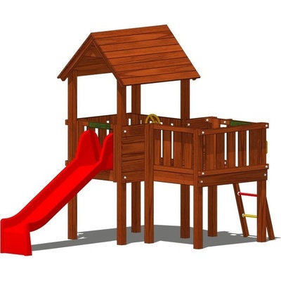 Playground System DETSKÉ IHRISKO zostava so šmykľavkou Martin A (v.p. 1 m)