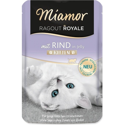 Miamor Ragout Royale Kitten hovězí 12 x 100 g