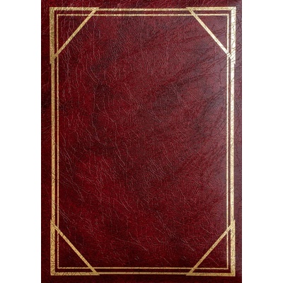 Fotoalbum 9x13 pro 300 fotek Vinyl 2Up vínové