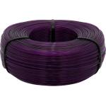 Recycling Fabrik rPETG Refill Königlicher Amethyst (Purple-Translucent) - 1, 75 mm / 1000 g (PTGX-R175-1000-KOAM)