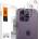 Spigen Optik Lens Protector - комплект 2 броя предпазни стъклени протектора за камерата на iPhone 14 Pro, iPhone 14 Pro Max (прозрачен)