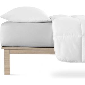 Andrea Simone Светлосив еластичен чаршаф от джърси 180x200 cm Boxspring - Andrea Simone (2-013-0503)