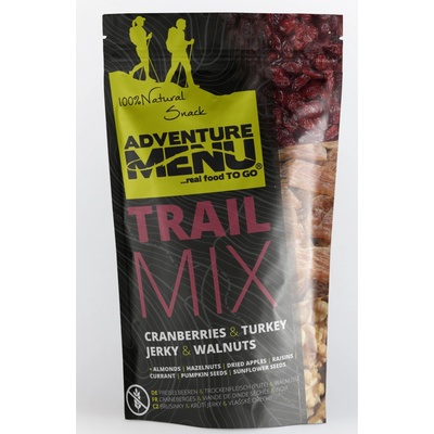 Adventure menu Trailmix brusinky krůtí JERKY vlašské ořechy 50 g