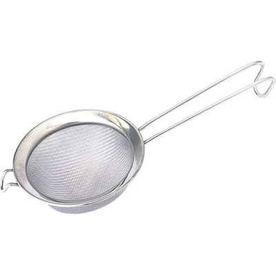 Kuchyňské sítko de Buyer, 3242.10N, nerez, nerezová gáza, těsná síťovina, průměr 10 cm