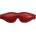 Rouge Leather Padded Blindfold Burgundy with Black Accessories