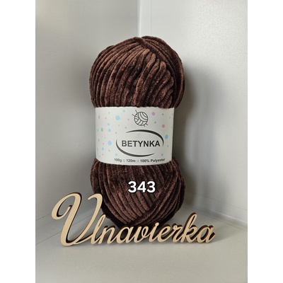 Betynka 343 hnedá tmavá