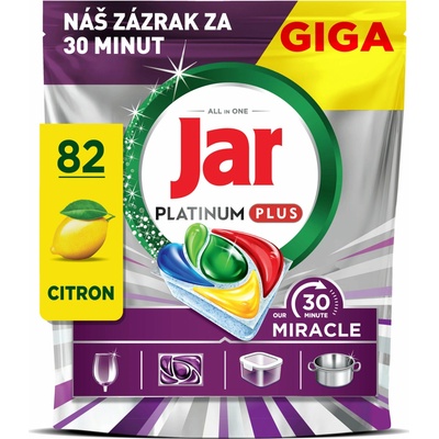 Jar Platinum Plus 30 Minute Miracle kapsle do myčky 82 ks – Zbozi.Blesk.cz