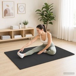 vidaXL Мокети 50 бр. Черно 18 м2 EVA Пяна (42040741)