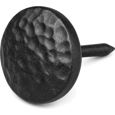 Mystic Colonial Hardware Černý kulatý hřeb Clavo na dveře a truhly Ø 23mm