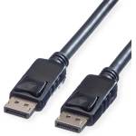 Roline Кабел DisplayPort 1.2 DP - DP, TPE, 4K60Hz, M/M, 3 м, черен 11.04. 5983-20 (11.04.5983-20)
