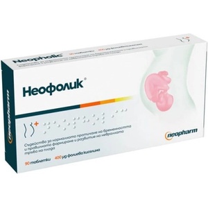 Neopharm Неофолик, 0.4 mg, 90 таблетки, Neopharm