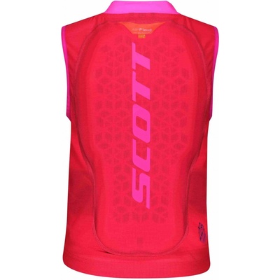 Scott AirFlex Junior Vest Protector růžová