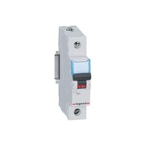 Legrand Автоматичен прекъсвач TX3 1P 50A крива D 6kA - 403726 (403726)