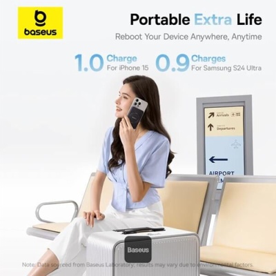 Baseus PicoGo Qi2 5000mAh černá