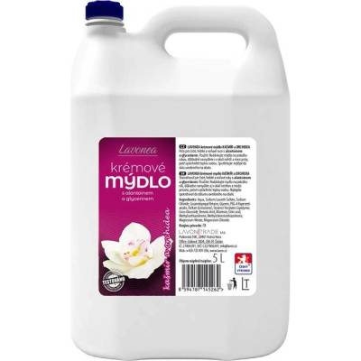 Lavonea mýdlo tekuté krémové 5 l Kašmír & Orchidea