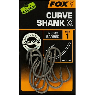 FOX Arma point CURVE SHANK X vel.1 10 ks