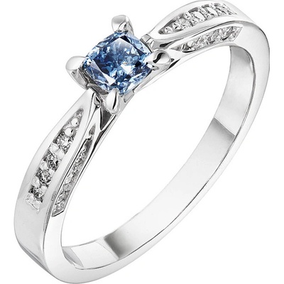 Tiami Prsten z bílého zlata s diamanty Blue Element RBEW25321