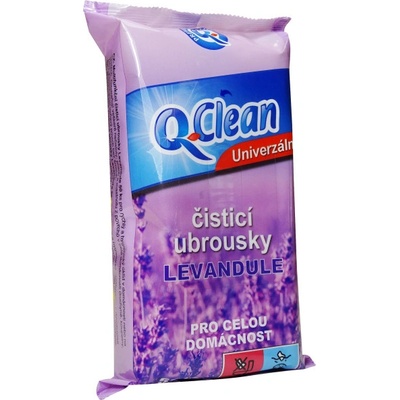 Q Clean univerzální ubrousky Levandule 50 ks – Zboží Dáma