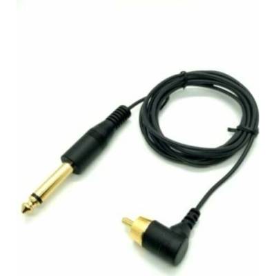 Kabel RCA zahnutý/ tattoo cord RCA angled