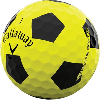 Callaway Chrome Soft Truvis žluté 3 ks – Zboží Dáma