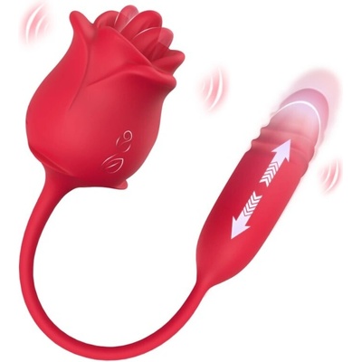 MyPlayToys THRUSTLICK dvojitý stimulátor 12 × 3 cm