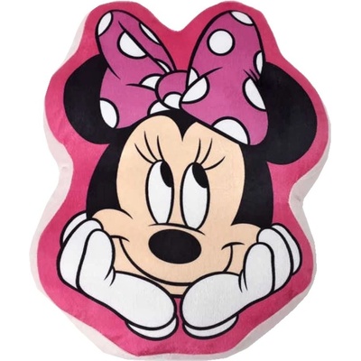 Setino 3D polštář s tváří Minnie Mouse Disney 34x27