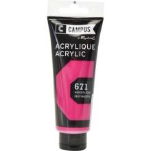 Akrylová barva Campus 100 ml Deep magenta 671