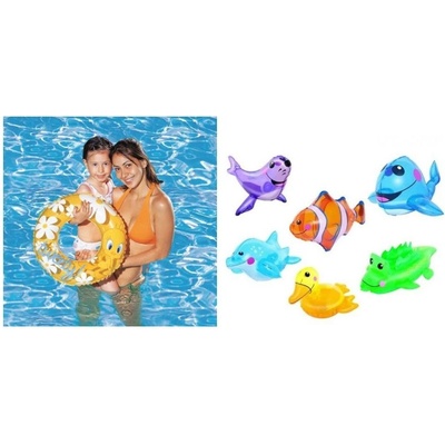 Bestway zvieratko 30cm + Bestway koleso Tweety 51cm