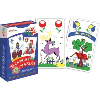 Karty Slovenský Mariáš jednohlavý