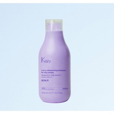 KEZY Rebalancing šampón pre mastnú pokožku hlavy 375 ml