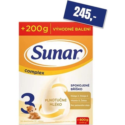 Sunar 3 Complex 8 x 800 g