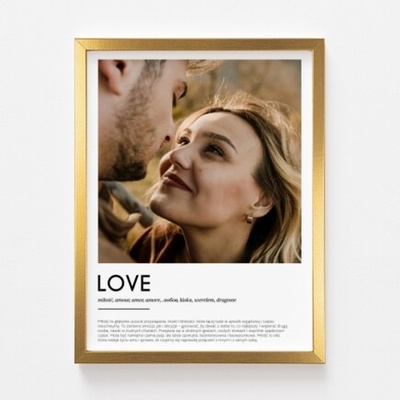 Plagát Definition of love 70x100 - 99119