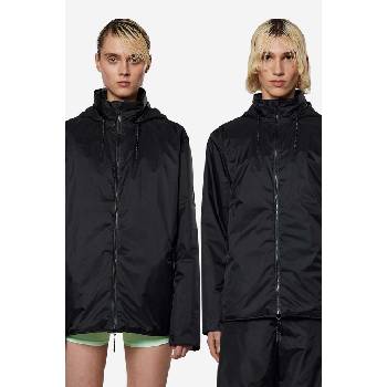 Rains Яке Rains Fuse Jacket в черно преходен модел с уголемена кройка (15400)