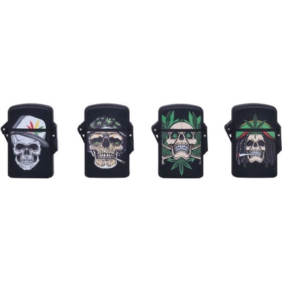 RASTA SKULLS JET FLAME s tryskou