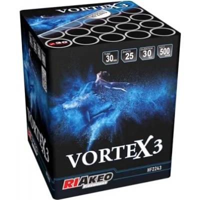 RIAkeo firewor ks Ohňostrojový Kompakt Vortex 3 25ran 30mm